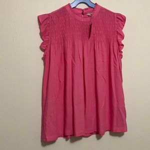 Pink blouse